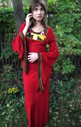 Red Kirtle with Hand embroidery